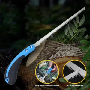 Outdoor Multifunctional Portable Garden Cocktail Saw Two color Handle Mini Hand Saw