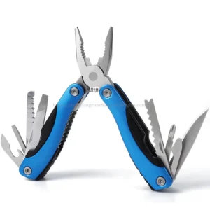 Outdoor Survival Gear Aluminum Hand Tool Set Multitool Combination Pliers with Serrated Knife Jaw Screwdriver OEM Customizable