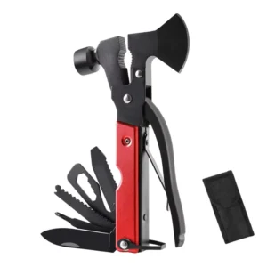 Outdoor Survival Kit Multi Function Tool Knife Camping Multi Tool Hammer with Axe