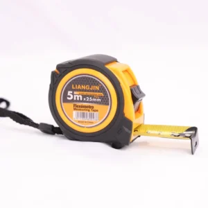 P06 5m Measuring Tape 25mm Wide Blade Self Locking Mechanism for Carpentry & Industrial Use