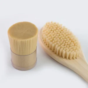 PA6 PA 66 PBT Bristle Bamboo Dry Skin Body Brush Bristles Bath Brush