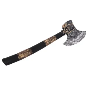 PU Axe Halloween Cosplay Props Party Toys Simulation Soft Medieval Viking Toy Axe