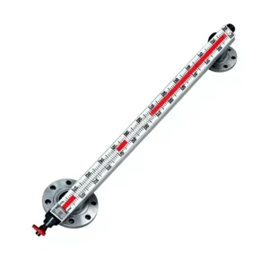 PVC Magnetic Flap Level Gauge UHZ 519C Water Level Measurement High Temperature Resistant 1mm Accuracy 0 5000mm Range Customized