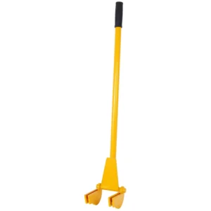 Pallet Buster Tool in Yellow with 43in Long Handle Deck Wrecker Pallet Tool Pry Bar Deck Board Removal Tool