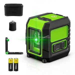 Pineng PN YQ2001G Factory Direct Industrial DIY Grade 2 Line Cross Green Beam 16 Dot Pendulum Self Leveling Laser Level Lithium