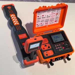 Pipe Locator Set Cable Detector Underground Cable Fault Pinpoint Locator Underground Optical Fiber Cable Locator
