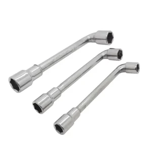 Pipe Socket Wrench Hexagonal Bent Head External Hexagon Metric Tool M5 M6 M8 8 10 13mm Special Wrench