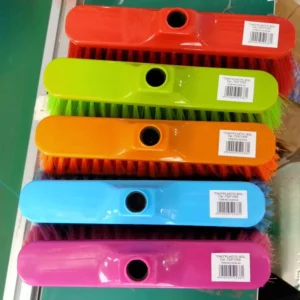 Plastic Broom Head Floor Broom Plastic Broom Outdoor Push Hand Floor Road Brush