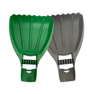 Plastic Hand Held Leaf Rake and Scoop with Claws for Yard and Lawn Grass Collection