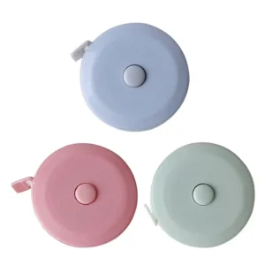 Plastic Measuring Tape 60 Inch Retractable Fabric Small Tape Measure for Body Sewing Tailor Medical Craft Cloth