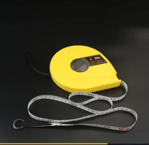 Plastic Metric Tape Measure Heavy Duty Double Sided Auto Lock Fiberglass Steel Blade 50m 30m 20m Construction Survey Measuring