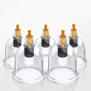 Plastics Cupping Cups Body Physical Therapy Device Vacuum Single Cupping Cup CE OEM Transparent