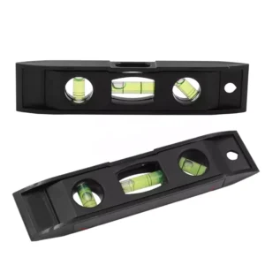 Pocket 6in 150mm Magnetic Mini Spirit Level with Three Bubble Levels