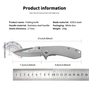 Pocket Sharp Cutting Knives Small Camping Outdoor Hunting Pocket Knife Tactical Stainless Steel Folding Knife
