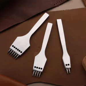 Popular 4mm Leather Working Punch Round Hole Puncher Craft Chisel Leather Hole Punch Tools