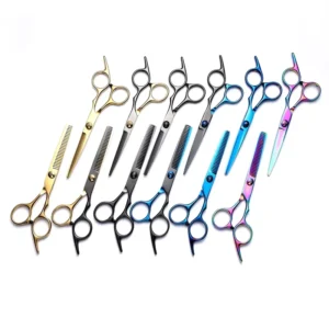 Popular Hair Cutting Scissor Stainless Steel Blade Thinning Shears Flat Scissors Shear Hair Thinning Scissors