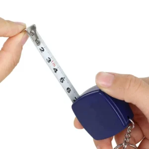 Portable 150cm Automatic Retractable PVC and ABS Plastic Small Square Tape Measure Printed Technique for Body Measurement