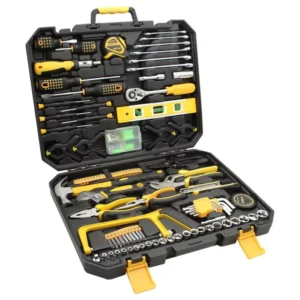 Portable 168 Piece Tool Set Multiple Types General Household Hand Kit Socket Wrench Auto Repair Tools Hand Tool Set