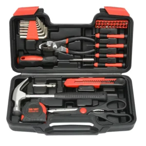 Portable 39pcs Professional Hand Tools Set for Home Basic Repairing Hardware Combination Repaired Tool Kit Box