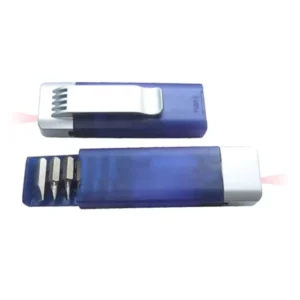 Portable 6pcs Screwdriver Bits Kit Mini Led Light Screwdriver Kit with Belt Clip
