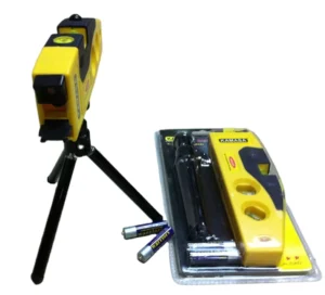 Portable 7inch Horizontal Vertical & 45 Level Meter Mini Laser Level Red Dot Cross Line OEM 50m Range Adjustable Metal Tripod