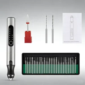 Portable Battery Powered Rechargeable Engraving Pen with Brushed Motor 5V 1-Year Warranty DIY Grade ODM OEM Customized Support