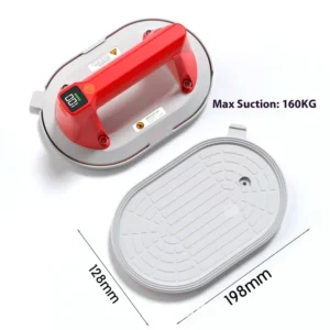 Portable Electric Manual Suction Cup Powerful Ceramic Tile Vacuum Digital Display Automatic Filling Air Pump Glass Tile GDT
