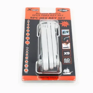 Portable Hex Key Wrench 8pc Torx Key Set