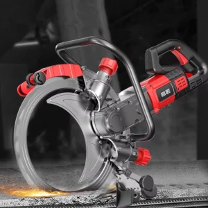 Portable High Power High Frequency Brushless Ring Saw Machine Dust Free Wall Concrete Cutter with Essential Motor Core Component