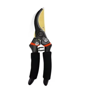 Portable Manual SK5 Stainless Steel Garden Shears Heavy Duty Rust Anti Sharp Hand Pruning Tool for Home Flowers & Trees