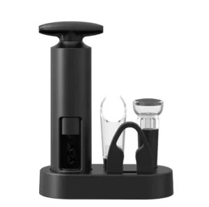 Portable Manual Wine Corkscrew Reusable Wine Bottle Opener and Foil Cutter Set NP10242