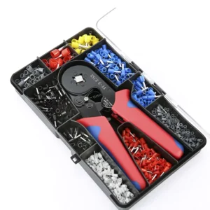 Portable Mini Ferrule Crimper Pliers HSC8 6 4A Tubular Terminal Wire Crimper Tools Mini Household Electrical Kit Steel OEM