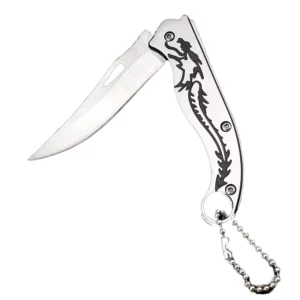 Portable Mini Folding Self Defense D2 Blade OEM Express Box Pocket Fruit Knife for Camping Outdoor Household Tool