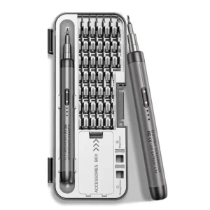 Portable Multifunction Precision Electric Screwdriver Kit 45 in 1 Screwdriver Bit DIY Tool Kit for Repair