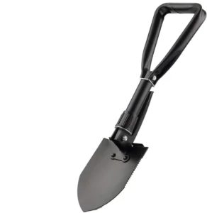 Portable Multifunction Survival Snow Spade Shovel Outdoor Camping Garden Shovel D Shape Handle Folding Shovel