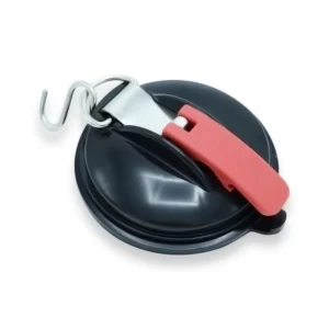 Portable PTGE Camping Vacuum Suction Cup Anchor with Securing Hook for Car Awning Kitchen Bathroom