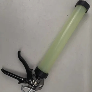 Portable Power Mortar Syringe 600ml Metal Tube Sausage Portable Caulking Gun Sealant Glue Caulking Gun