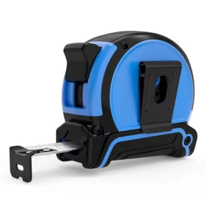 Portable Retractable Rolling Tape 3M to 10M Long ABS Case TPR Rubber Steel Measuring Tape Metric System