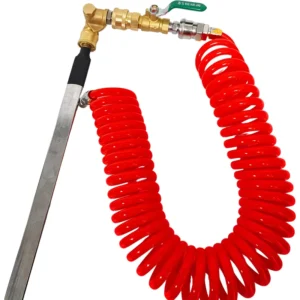 Portable Silver Stainless Steel Radiator Cleaning Tool High Pressure Efficient Tank Cleaner Household Use