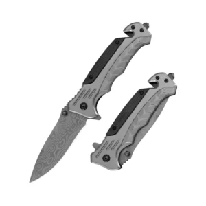 Portable Stainless Steel Folding Knife Multi-Functional Pocket Knife for Outdoor Survival Camping Household EDC Hunting Knife