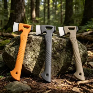 Portable Tactical Hammer Axe with 8CR13MOV Steel Blade Outdoor Survival Hatchet for Camping