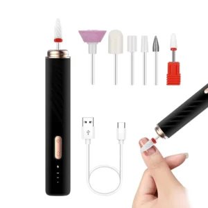 Portable USB Rechargeable Handheld Electric Grinder Tool Set High Speed Mini Engraving Pen Nail File Drill
