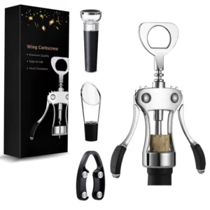 Portable Zinc Alloy Shiny Wing shaped Bottle Openers for Beer Wine Kitchen Tools
