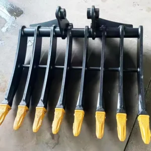 Precision Engineered Excavator Rock Rakes for Mining and Quarry Operations