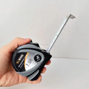 Precision Rubberized Steel Tape Measure with CE Shockproof for Carpentry and Fine Craftsmanship
