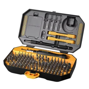 Precision Screwdriver Set 145 in 1 Screwdriver Set With 132 Bits for Smartphones MacBooks Laptops Watches