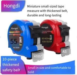 Precision Thickened Woodworking Wear resistant Durable Anti Drop Automatic Locking Steel Tape Measure ABS Metric