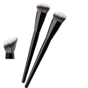 Private Label Custom Logo Foundation Makeup Brush Slope Powder Blush Contour Bronzer Makeup Brushes