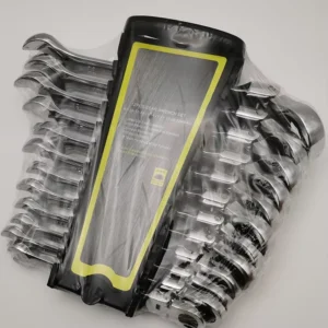 Professional 12pcs 8-22mm Flex-Head Ratcheting Combination Wrench Set Wrenches Ratchet Wrench Set