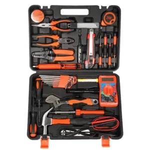 Professional 35-Piece Multifunctional Household Hand Tool Set with Hard Case OEM Support